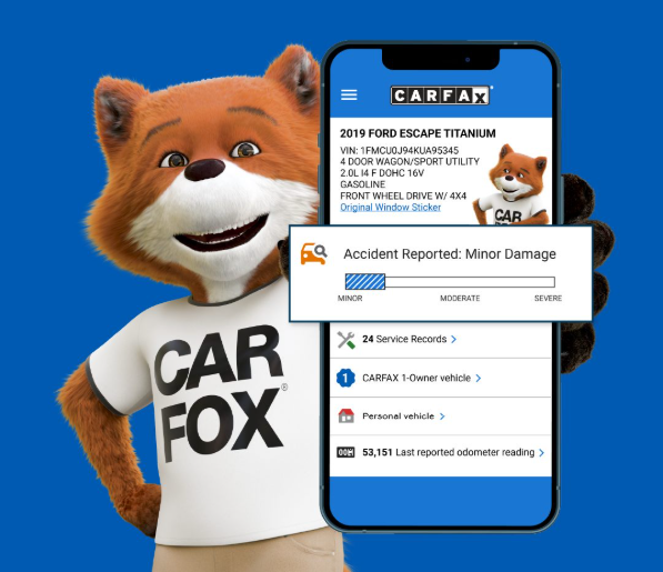 Carfax report. Arnie Bauer is a 5x Carfax Top Rated dealer
