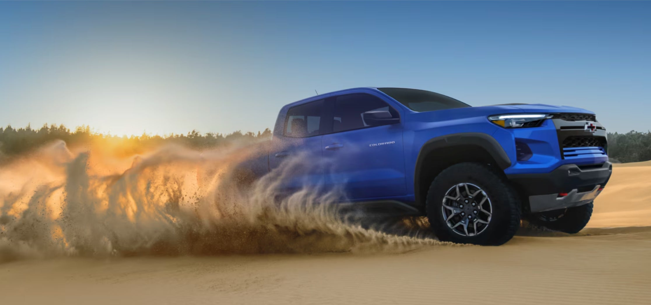2026 Chevrolet Colorado towing a trailer